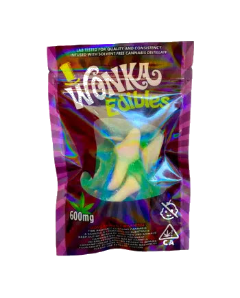 Wonka Shark Gummies Edible 600mg | UK Blue Razz Edible