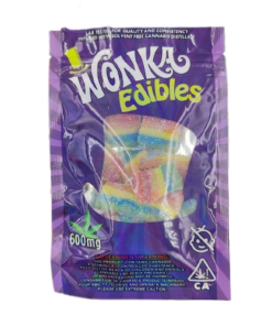 Wonka Rainbow Strips Gummies 600mg | UK Colourful Edible